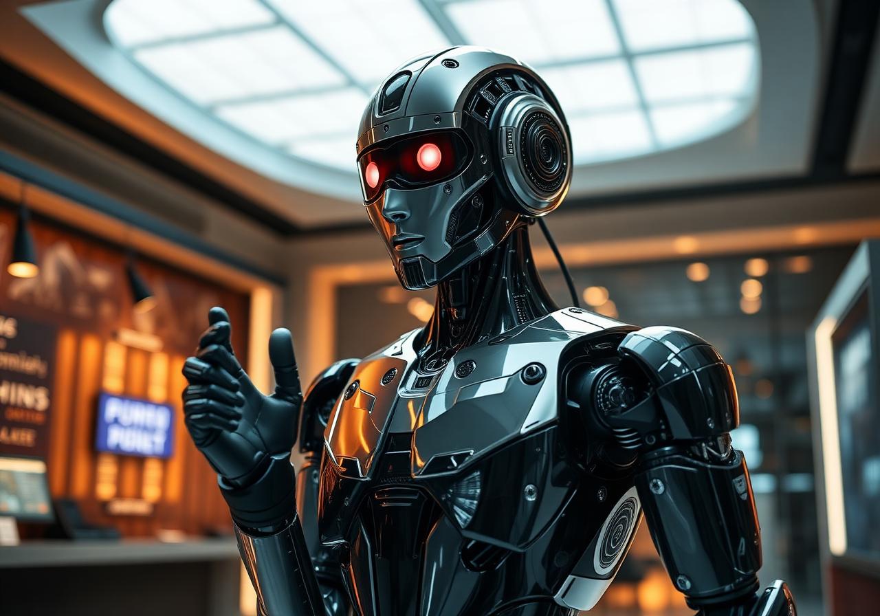 Robots humanoïdes en action